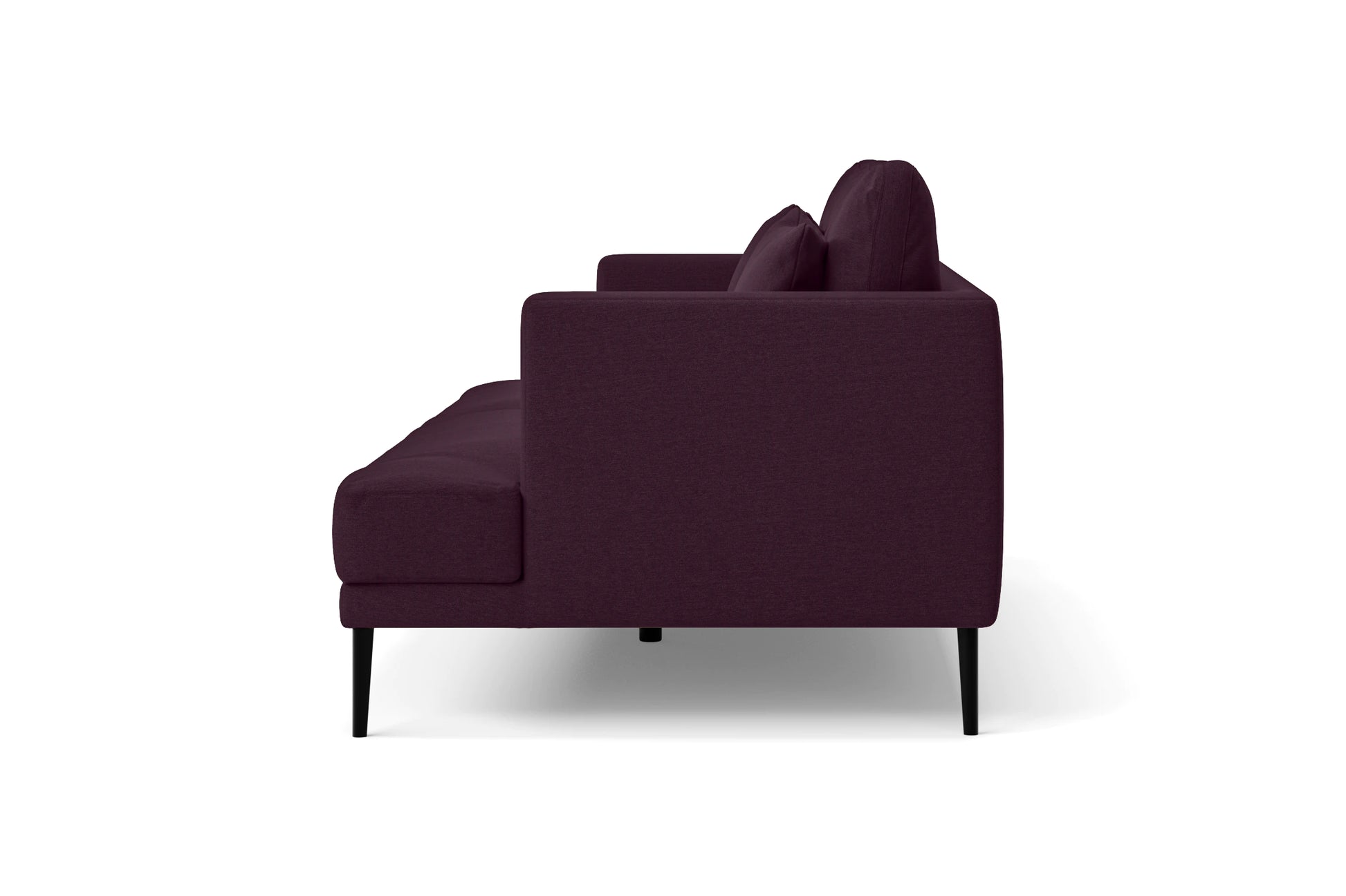 Bisceglie 2 Seater Sofa Purple Linen Fabric