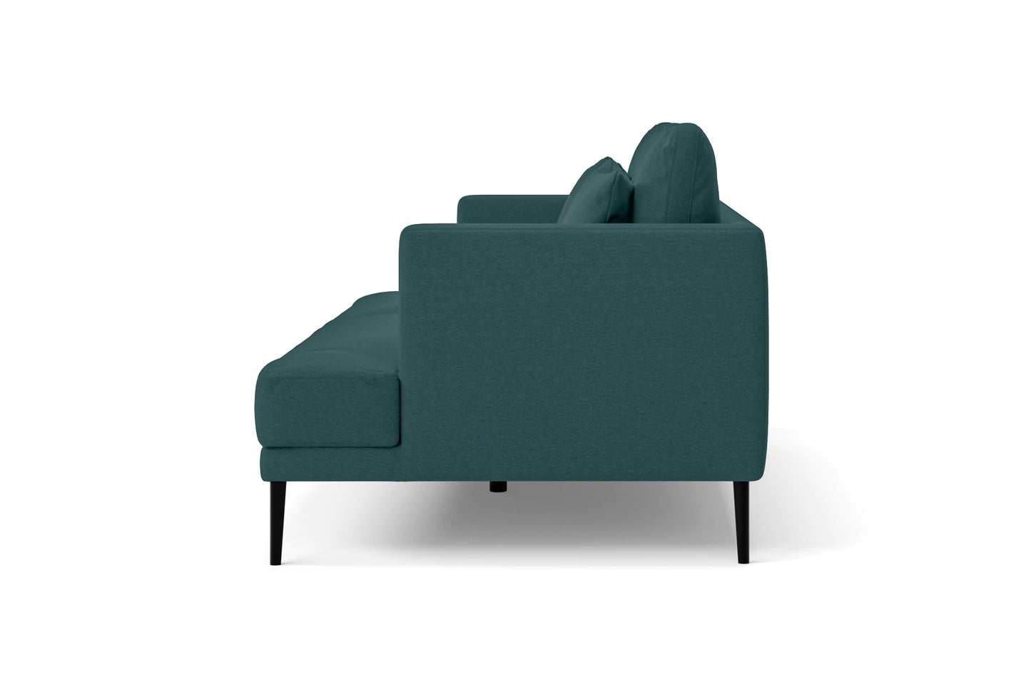 Bisceglie 2 Seater Sofa Teal Linen Fabric