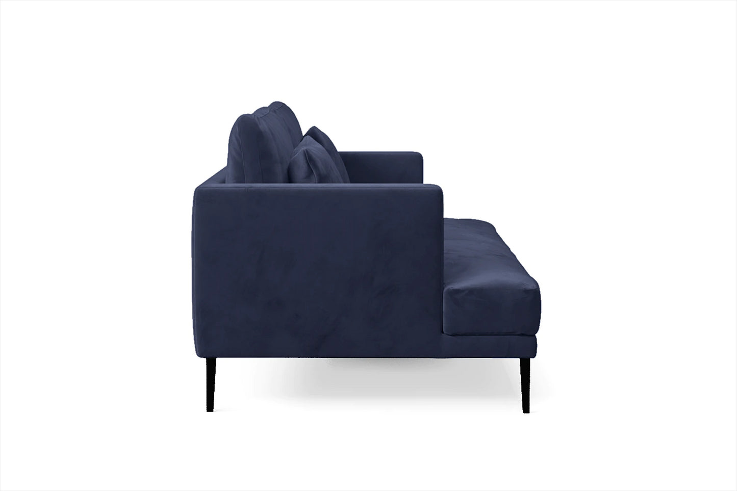 Bisceglie 2 Seater Sofa Dark Blue Velvet