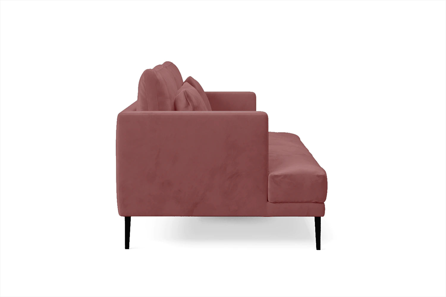 Bisceglie 2 Seater Sofa Pink Velvet