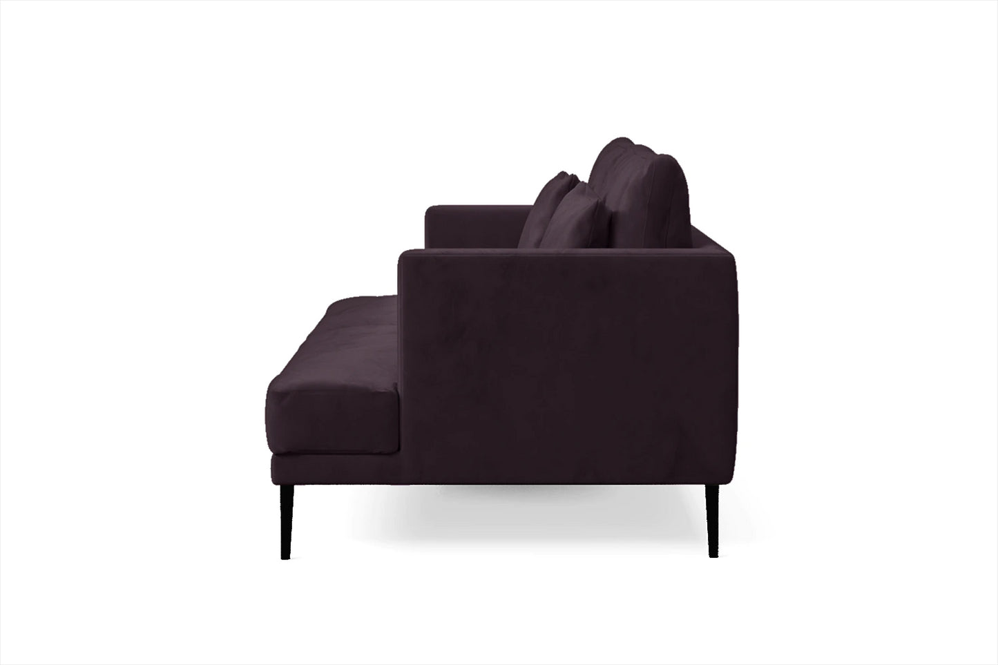 Bisceglie 2 Seater Sofa Purple Velvet