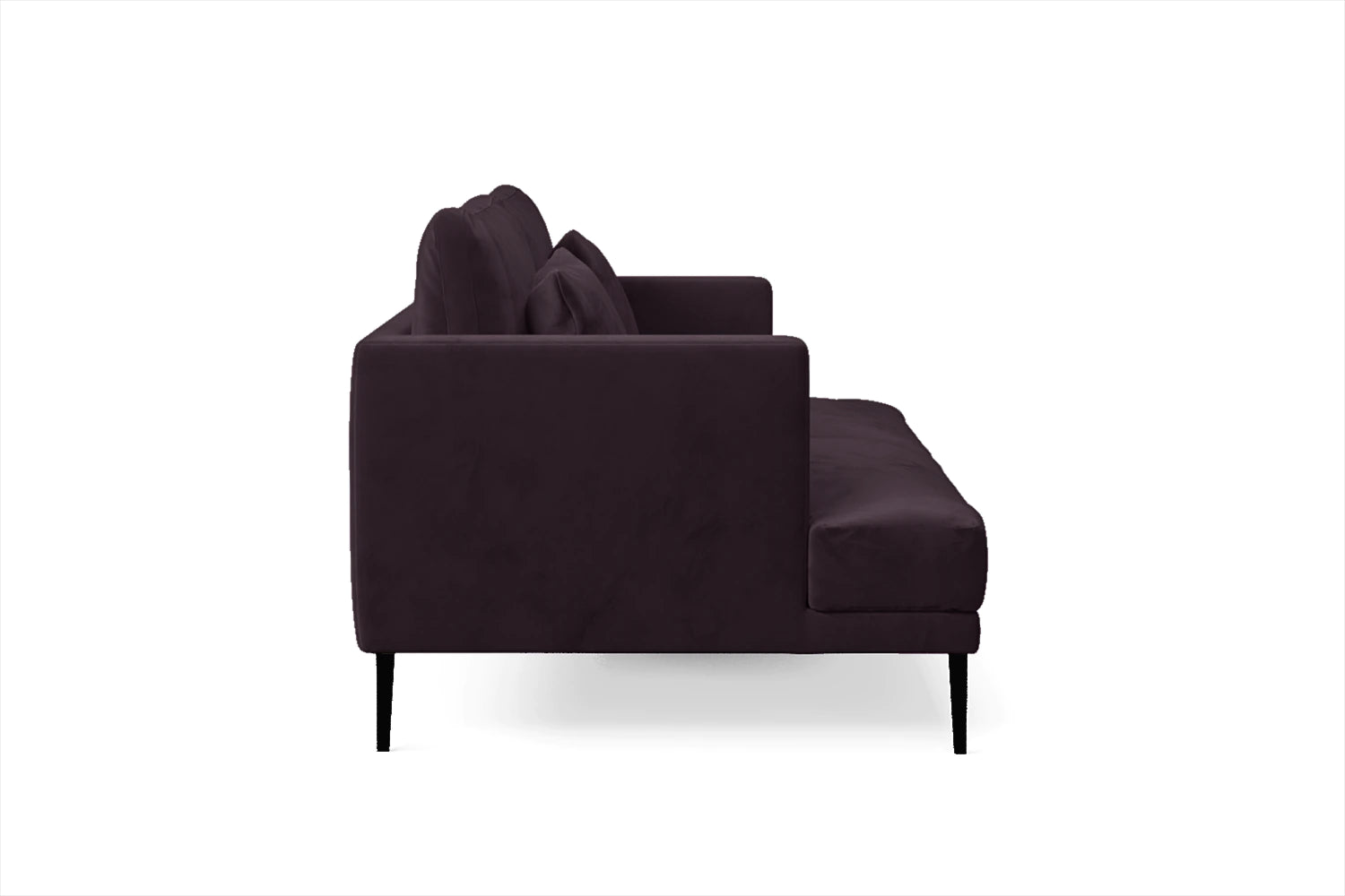 Bisceglie 2 Seater Sofa Purple Velvet