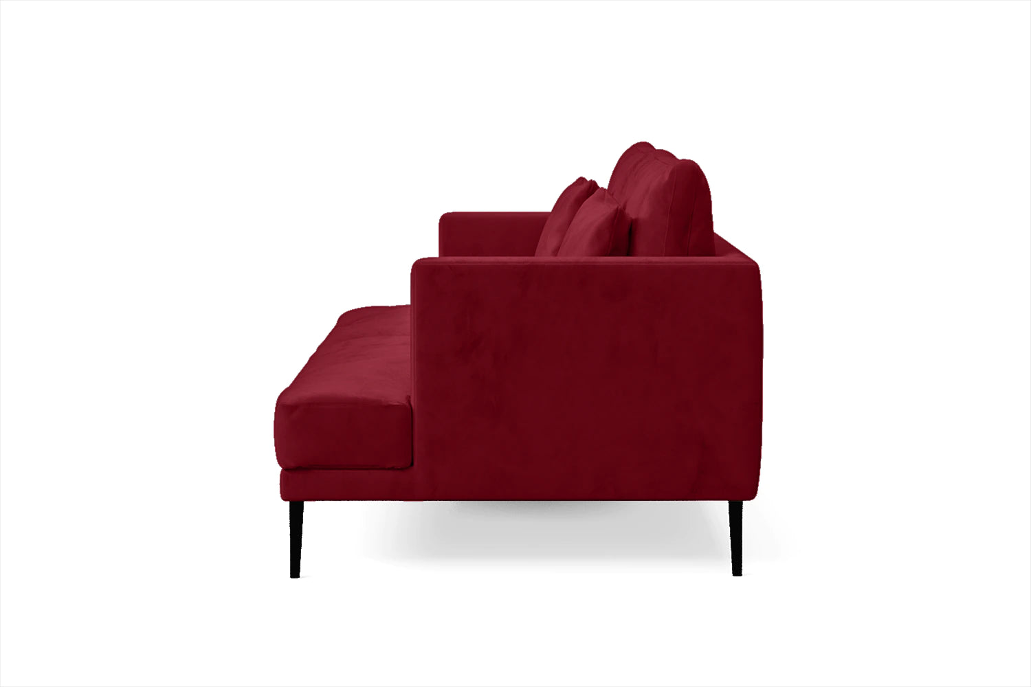 Bisceglie 2 Seater Sofa Red Velvet