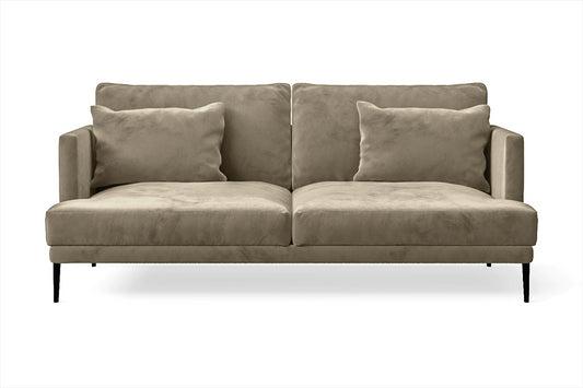 Bisceglie 2 Seater Sofa Sand Velvet