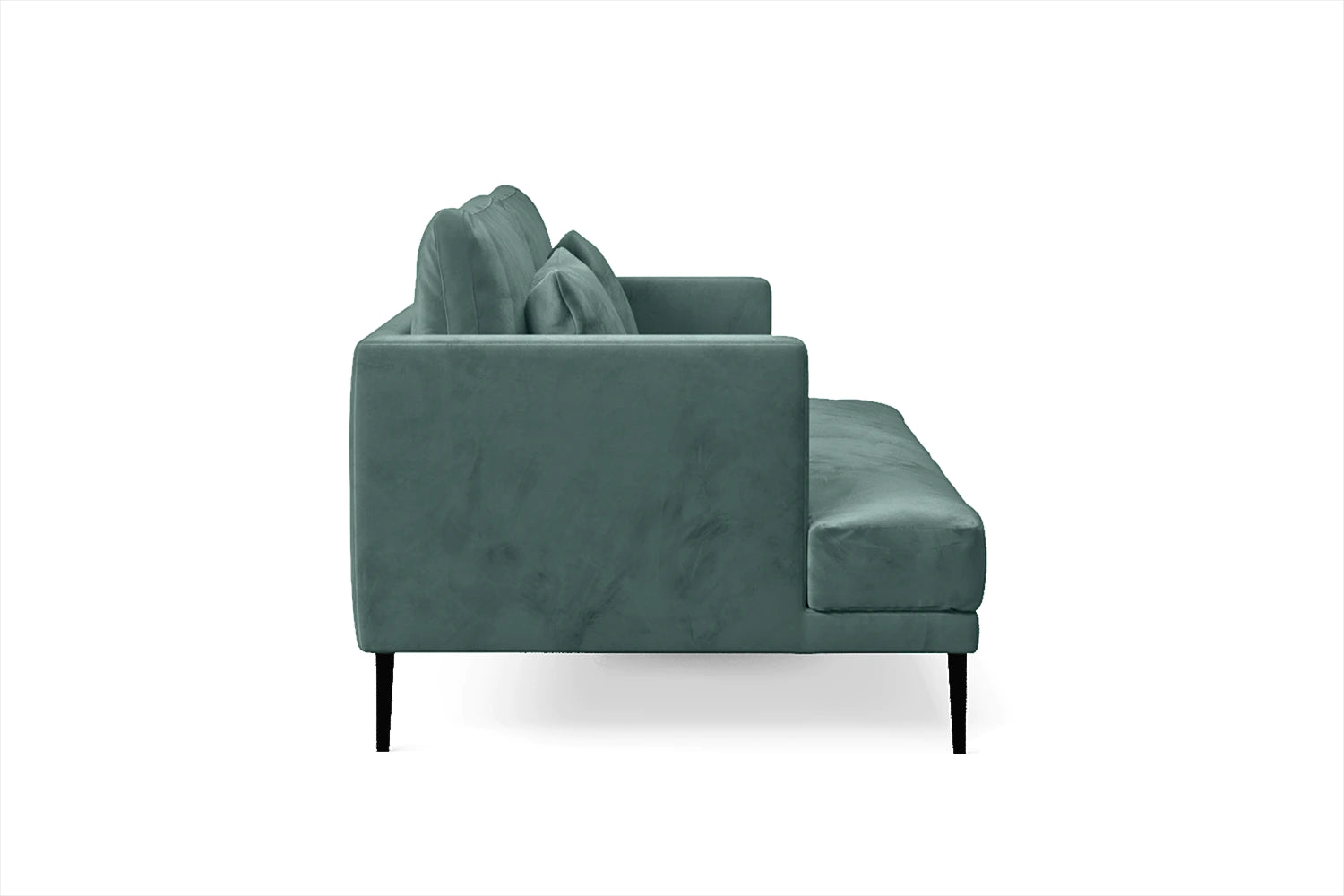 Bisceglie 2 Seater Sofa Teal Velvet