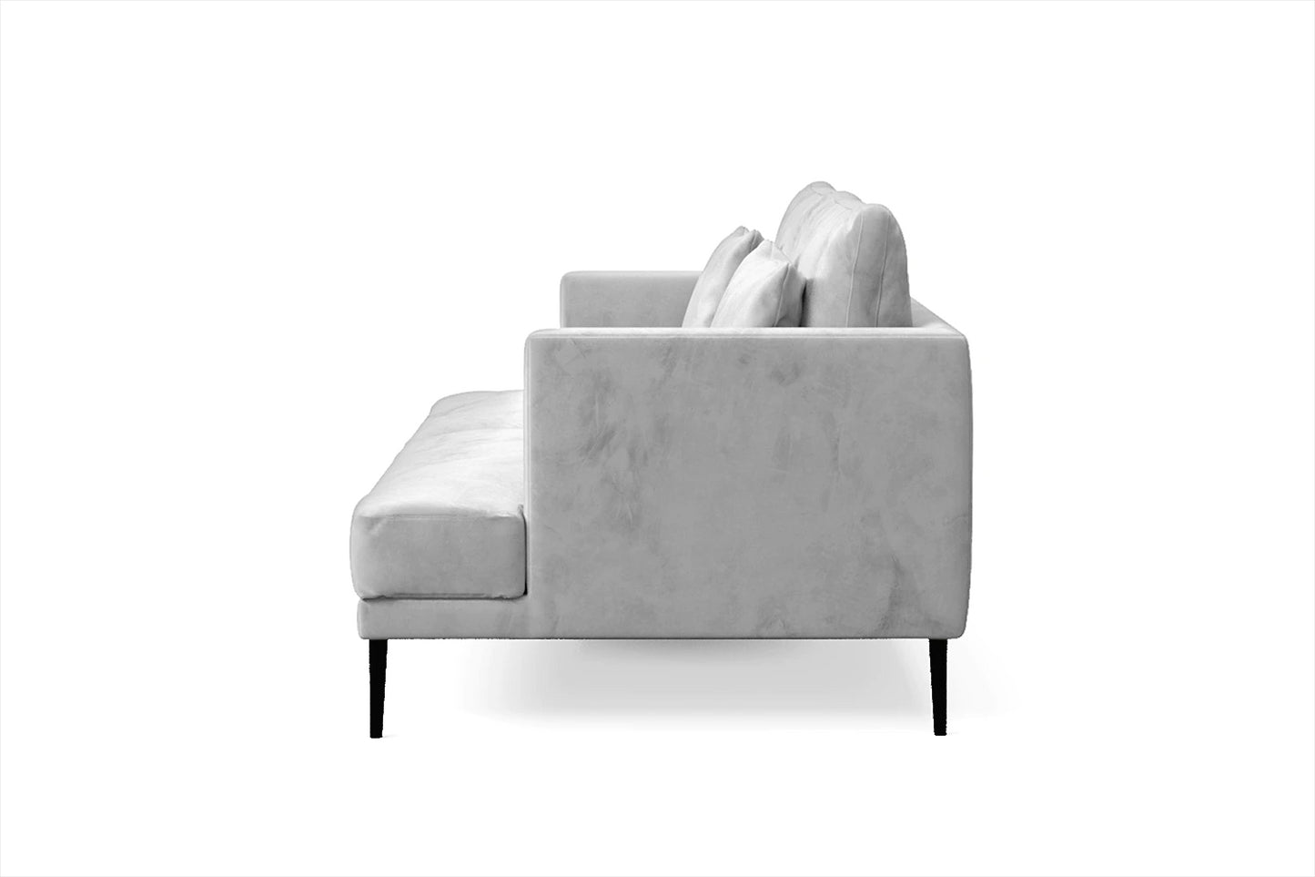 Bisceglie 2 Seater Sofa White Velvet