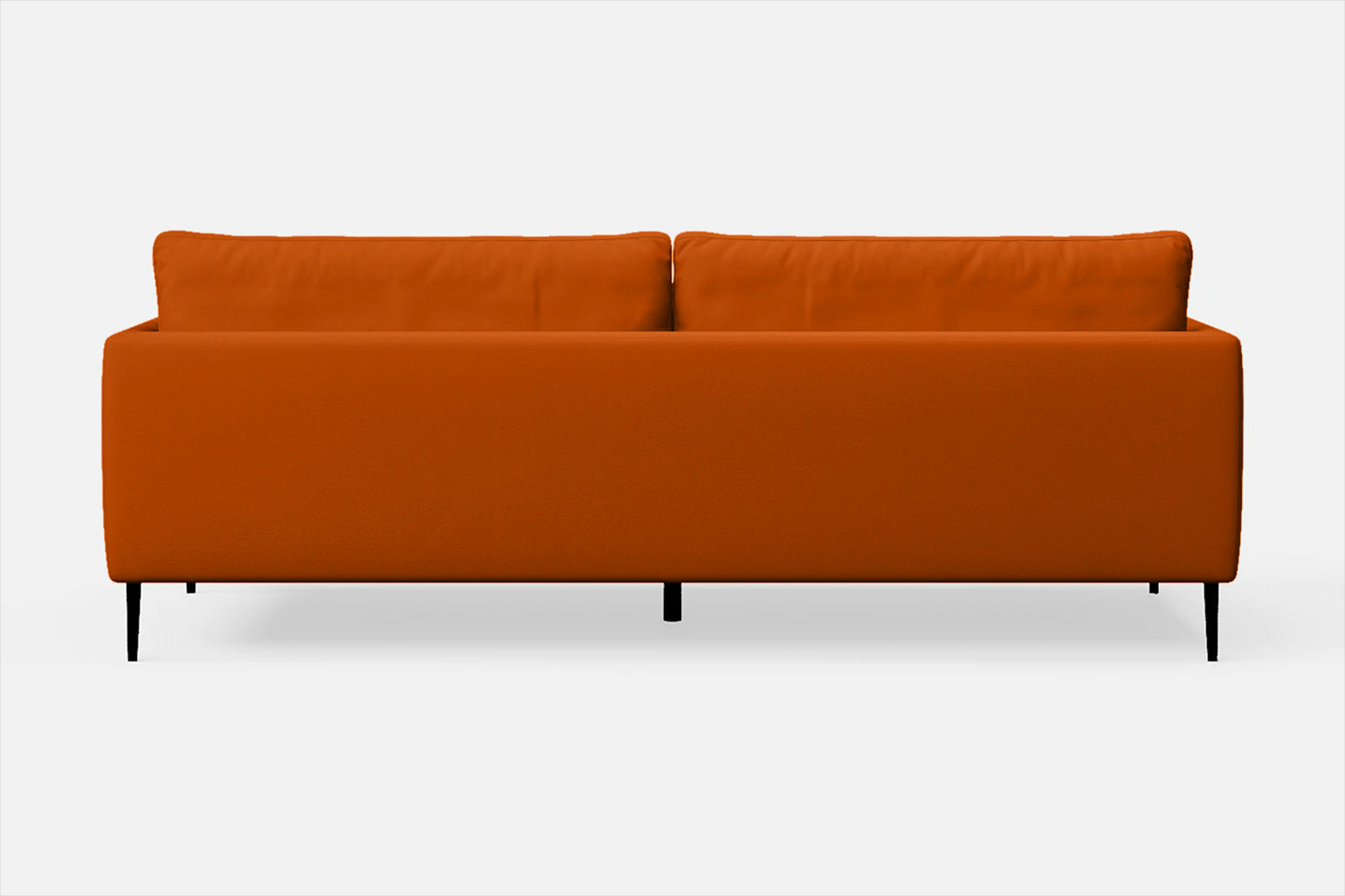 Bisceglie 3 Seater Sofa Orange Leather