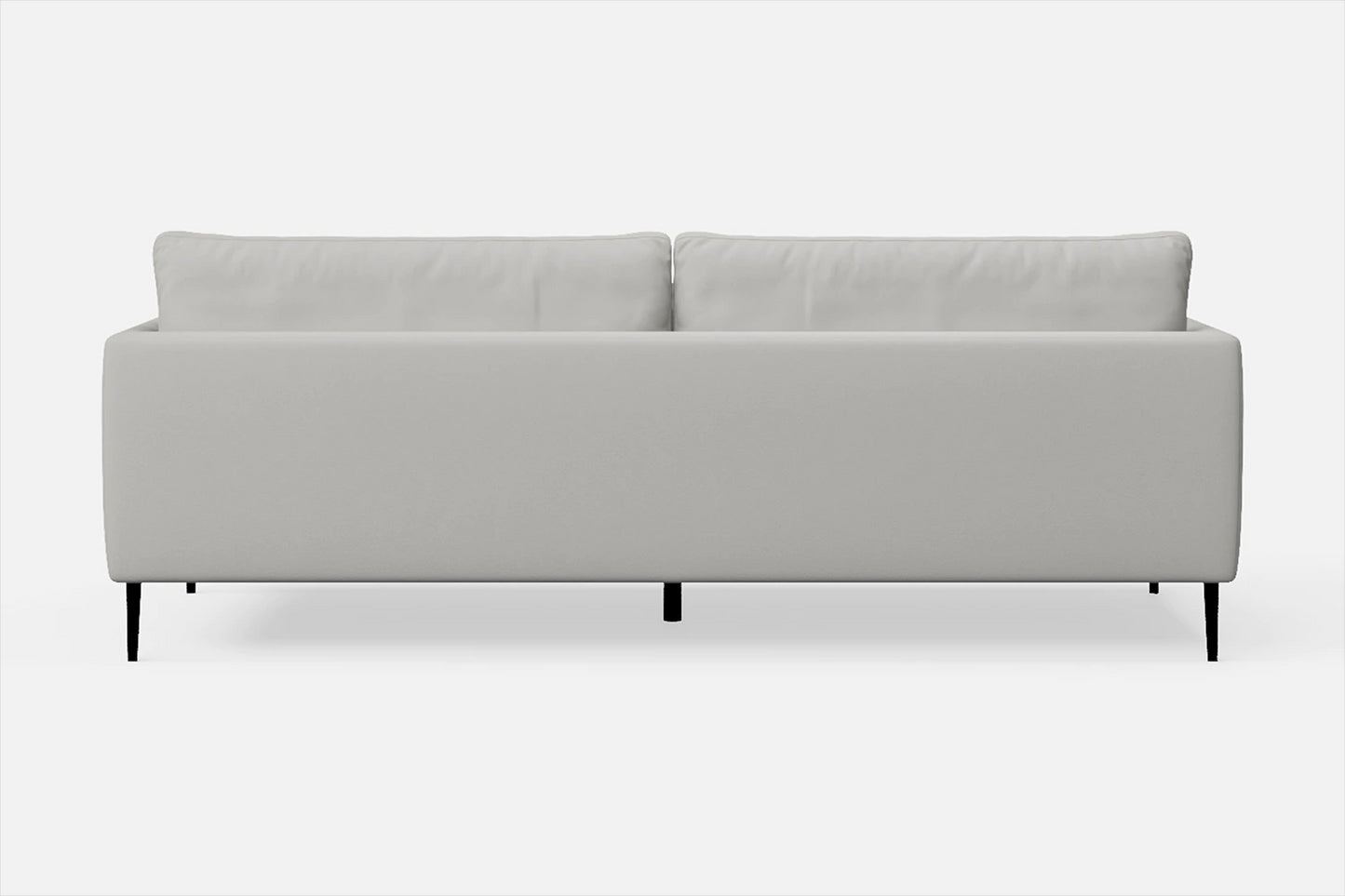 Bisceglie 3 Seater Sofa White Leather