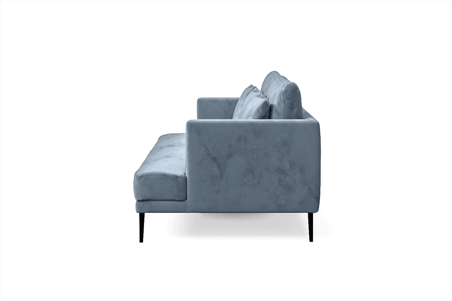 Bisceglie 3 Seater Sofa Baby Blue Velvet