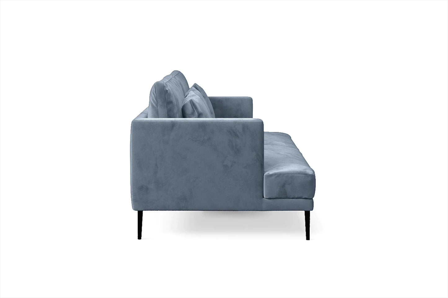 Bisceglie 3 Seater Sofa Baby Blue Velvet