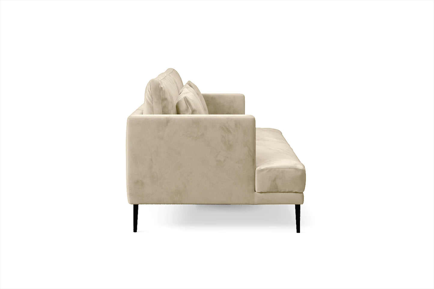 Bisceglie 3 Seater Sofa Cream Velvet