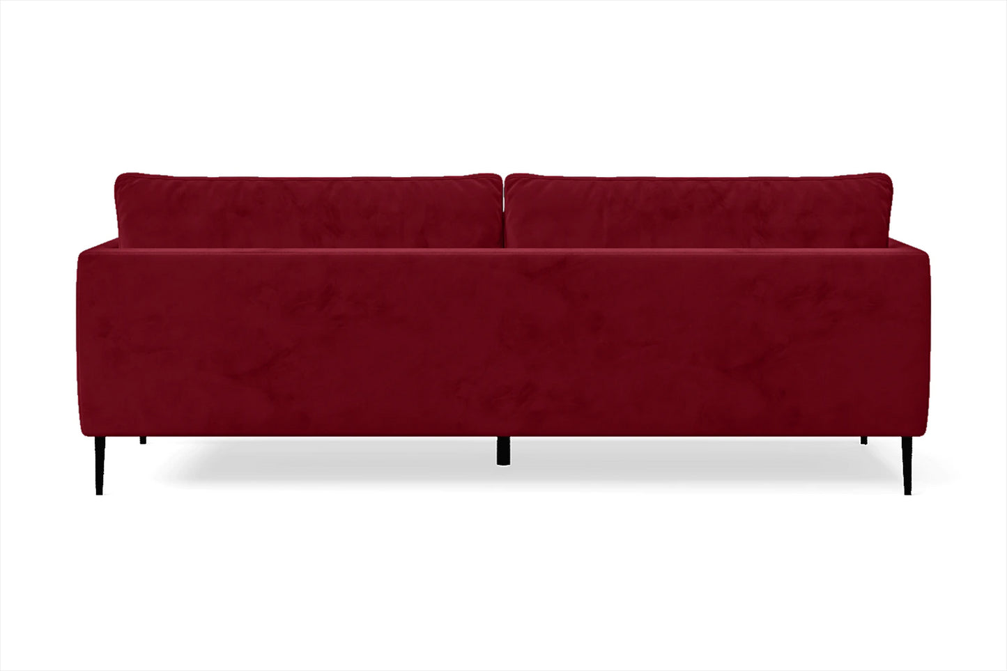 Bisceglie 3 Seater Sofa Red Velvet