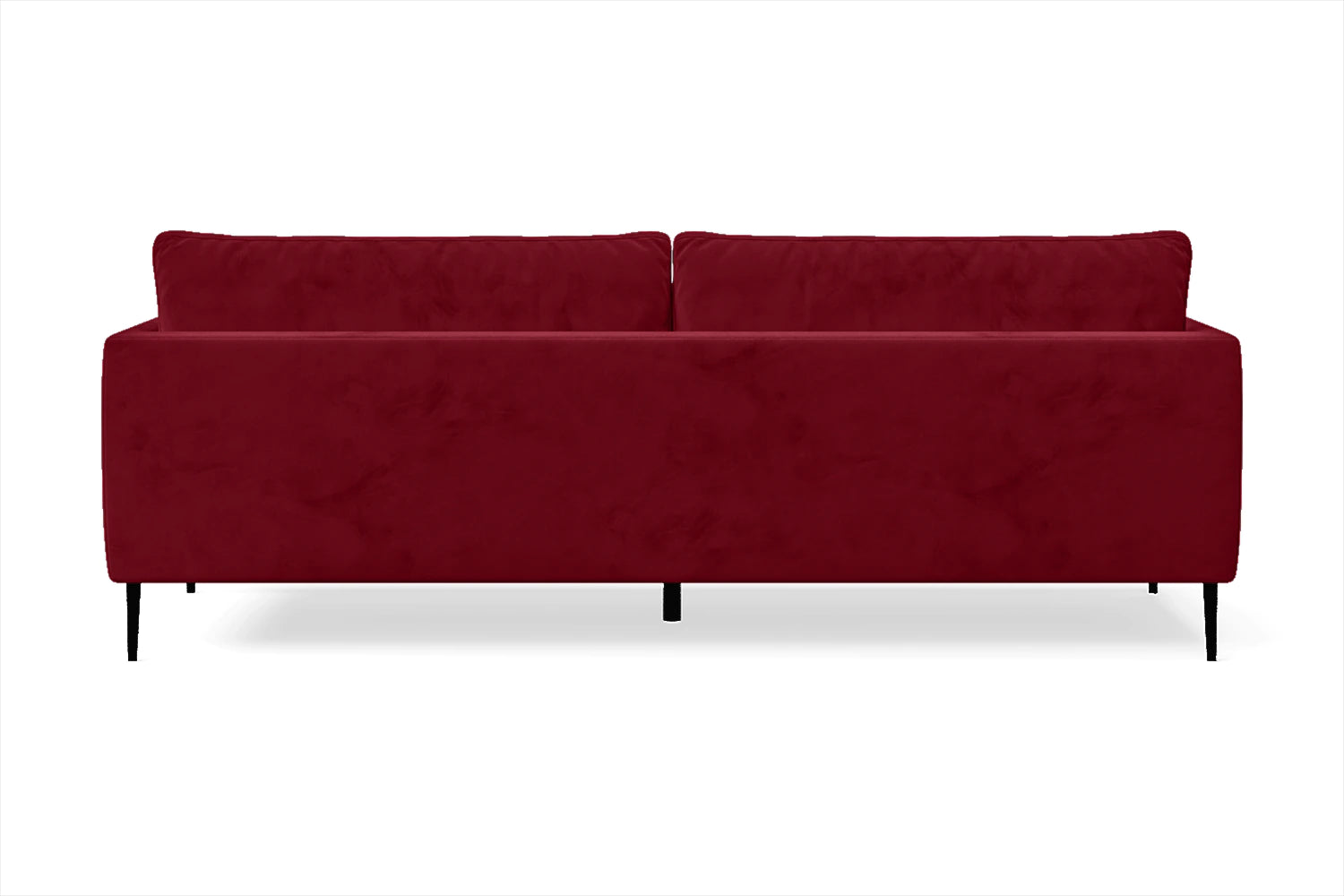 Bisceglie 3 Seater Sofa Red Velvet