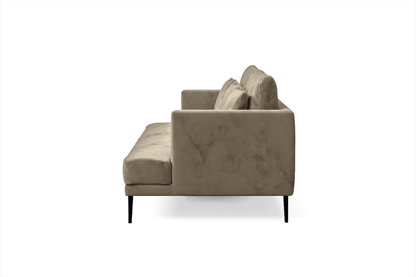 Bisceglie 3 Seater Sofa Sand Velvet