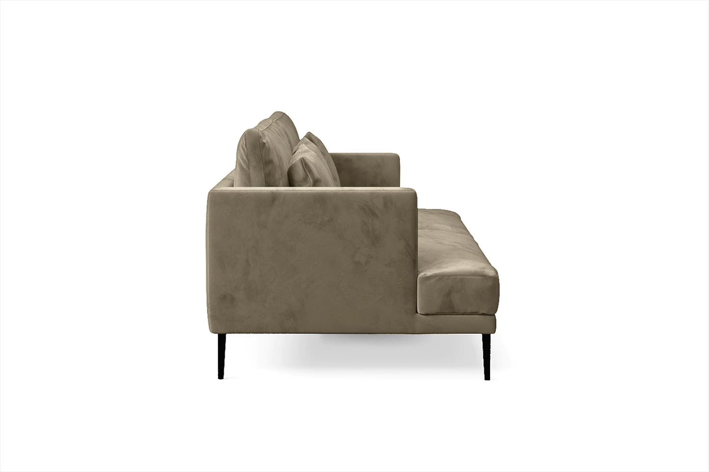 Bisceglie 3 Seater Sofa Sand Velvet