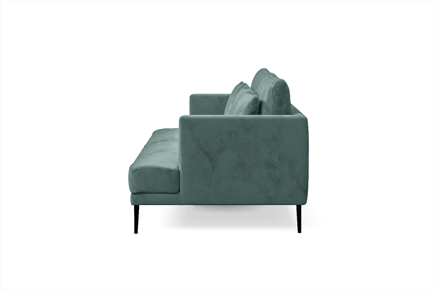 Bisceglie 3 Seater Sofa Teal Velvet