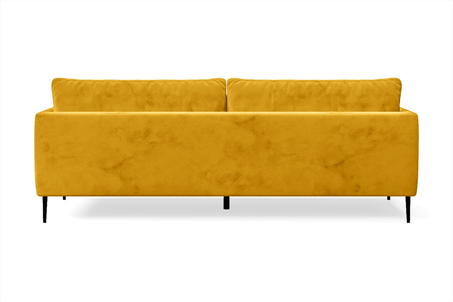 Bisceglie 3 Seater Sofa Yellow Velvet