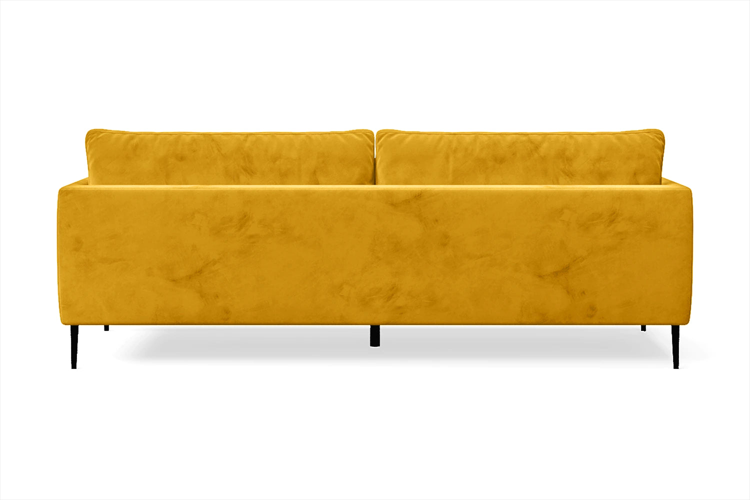 Bisceglie 3 Seater Sofa Yellow Velvet