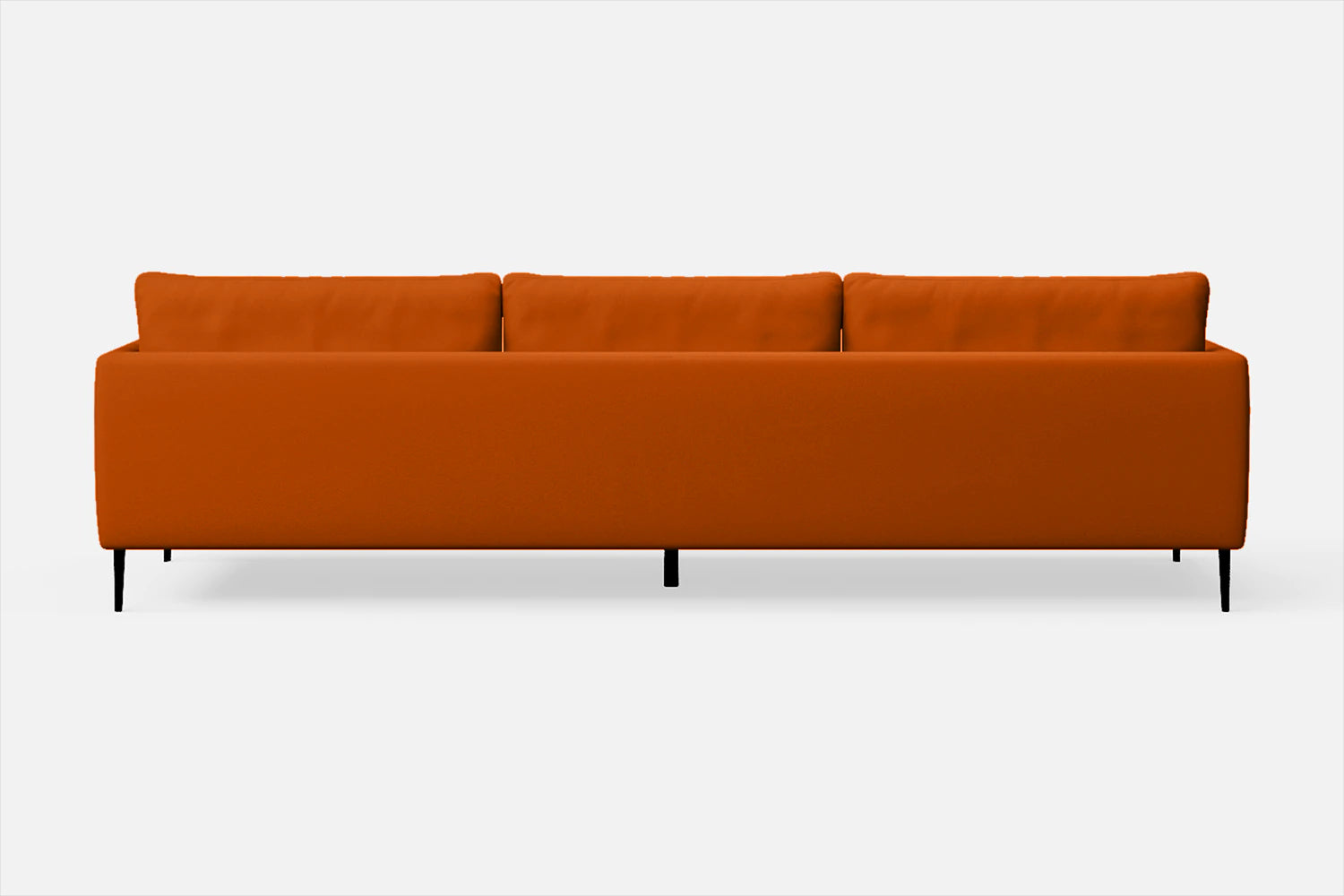 Bisceglie 4 Seater Sofa Orange Leather