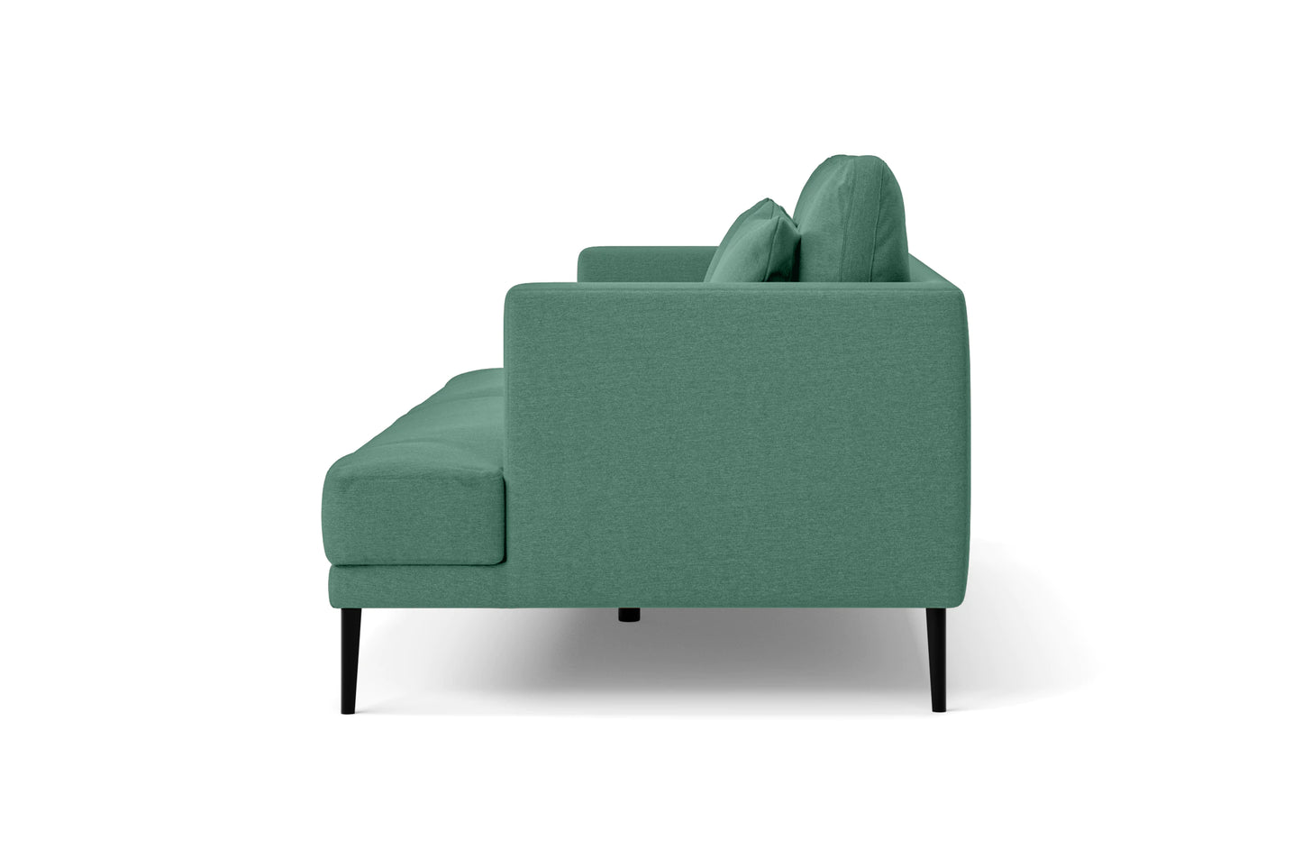 Bisceglie 4 Seater Sofa Mint Green Linen Fabric