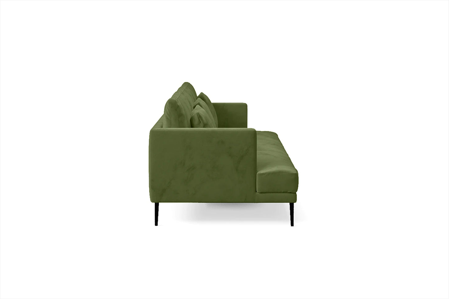 Bisceglie 4 Seater Sofa Lime Velvet