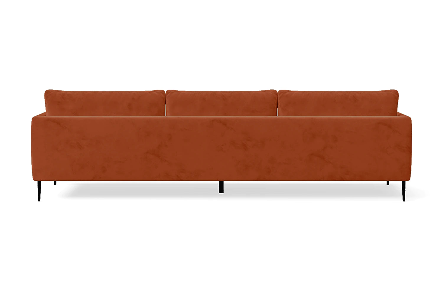 Bisceglie 4 Seater Sofa Orange Velvet