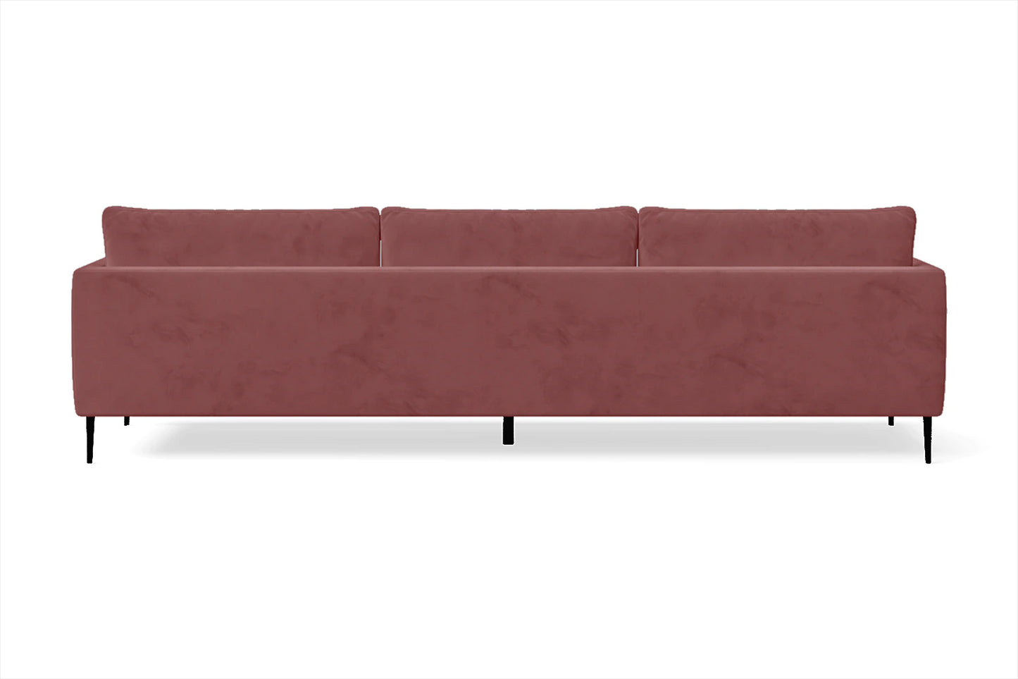 Bisceglie 4 Seater Sofa Pink Velvet