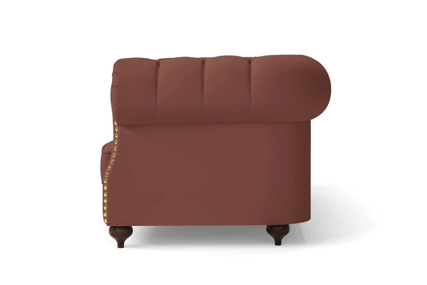 Bitonto Armchair Mauve Leather