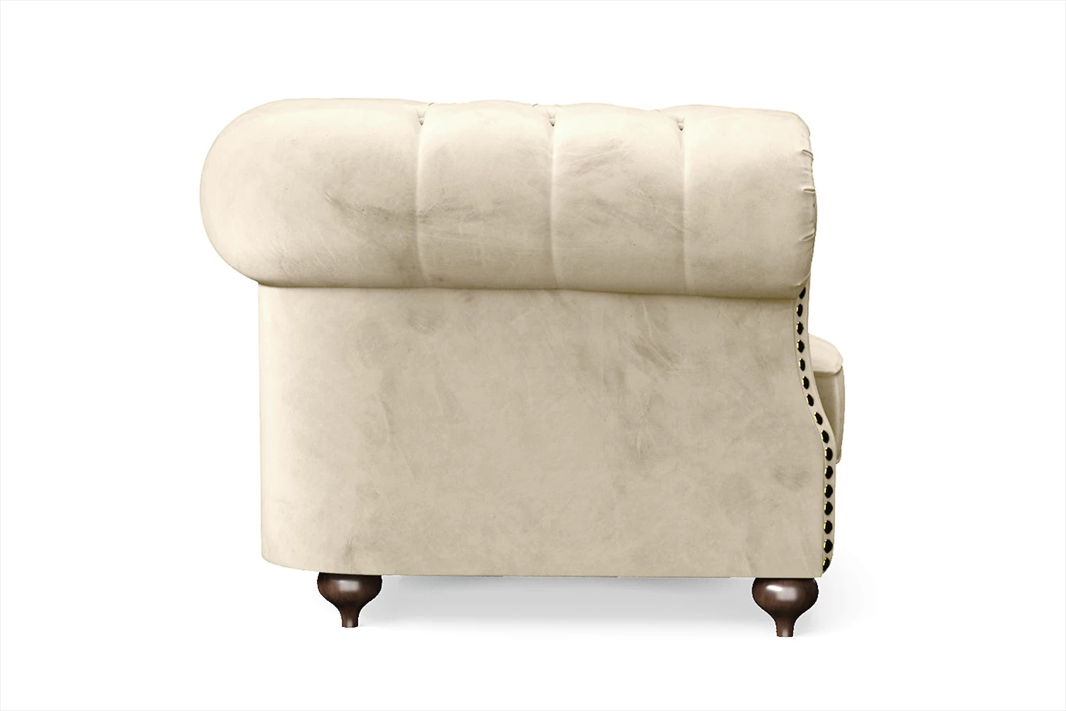 Bitonto Armchair Cream Velvet