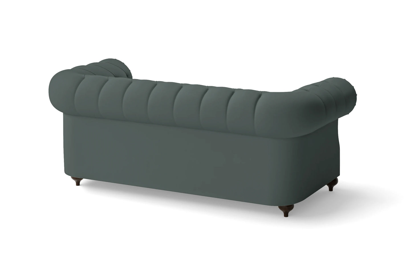 Bitonto 2 Seater Sofa Dusky Turquoise Leather