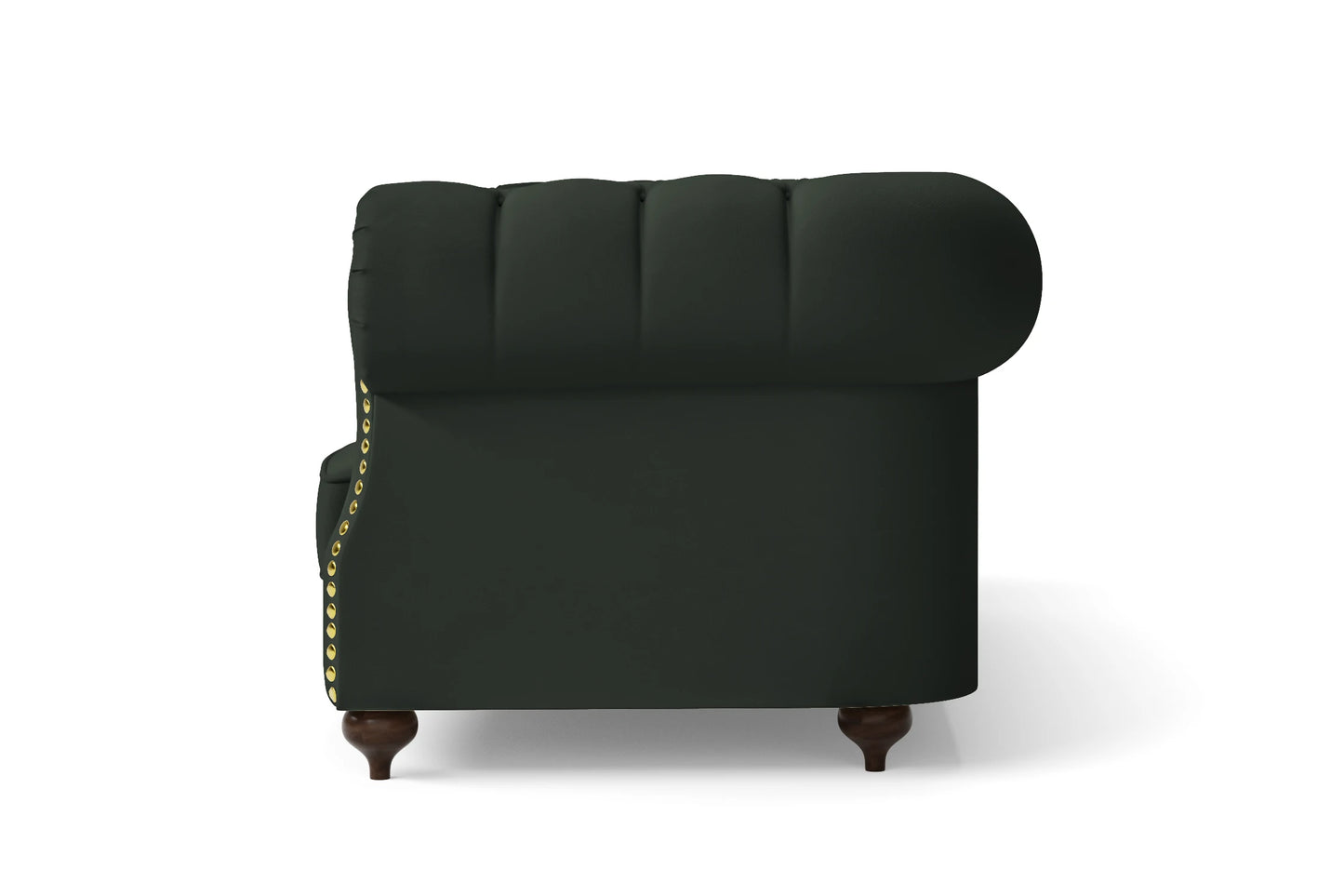 Bitonto 2 Seater Sofa Green Leather