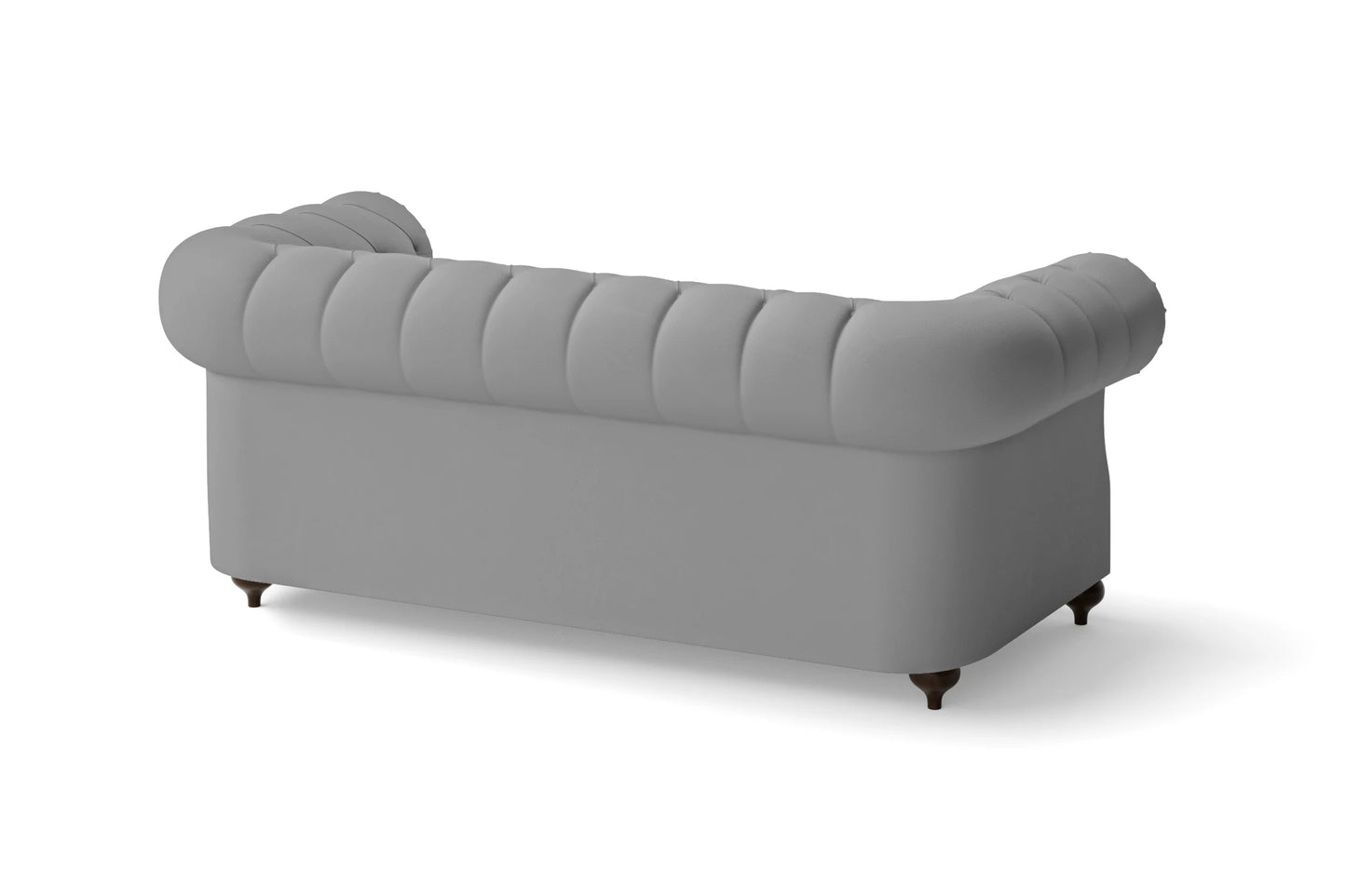 Bitonto 2 Seater Sofa Grey Leather