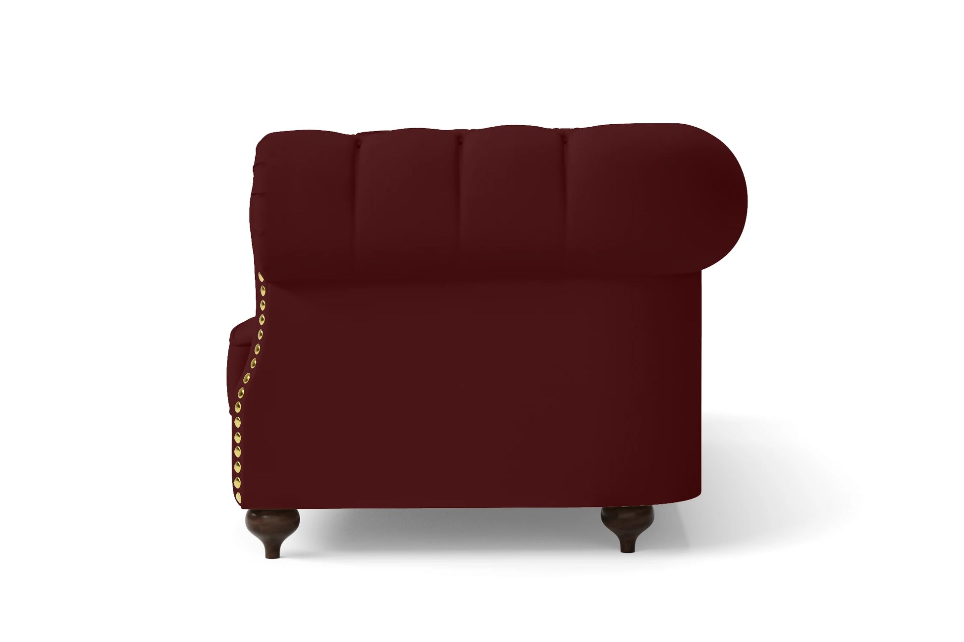 Bitonto 2 Seater Sofa Red Leather