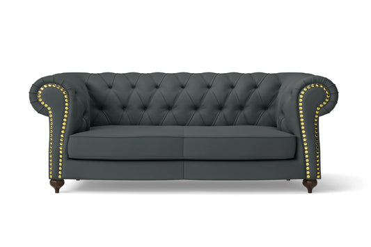 Bitonto 2 Seater Sofa Slate Leather