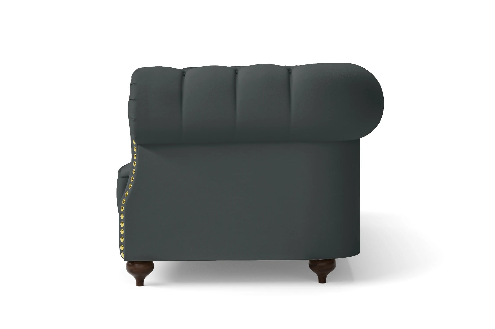 Bitonto 2 Seater Sofa Slate Leather