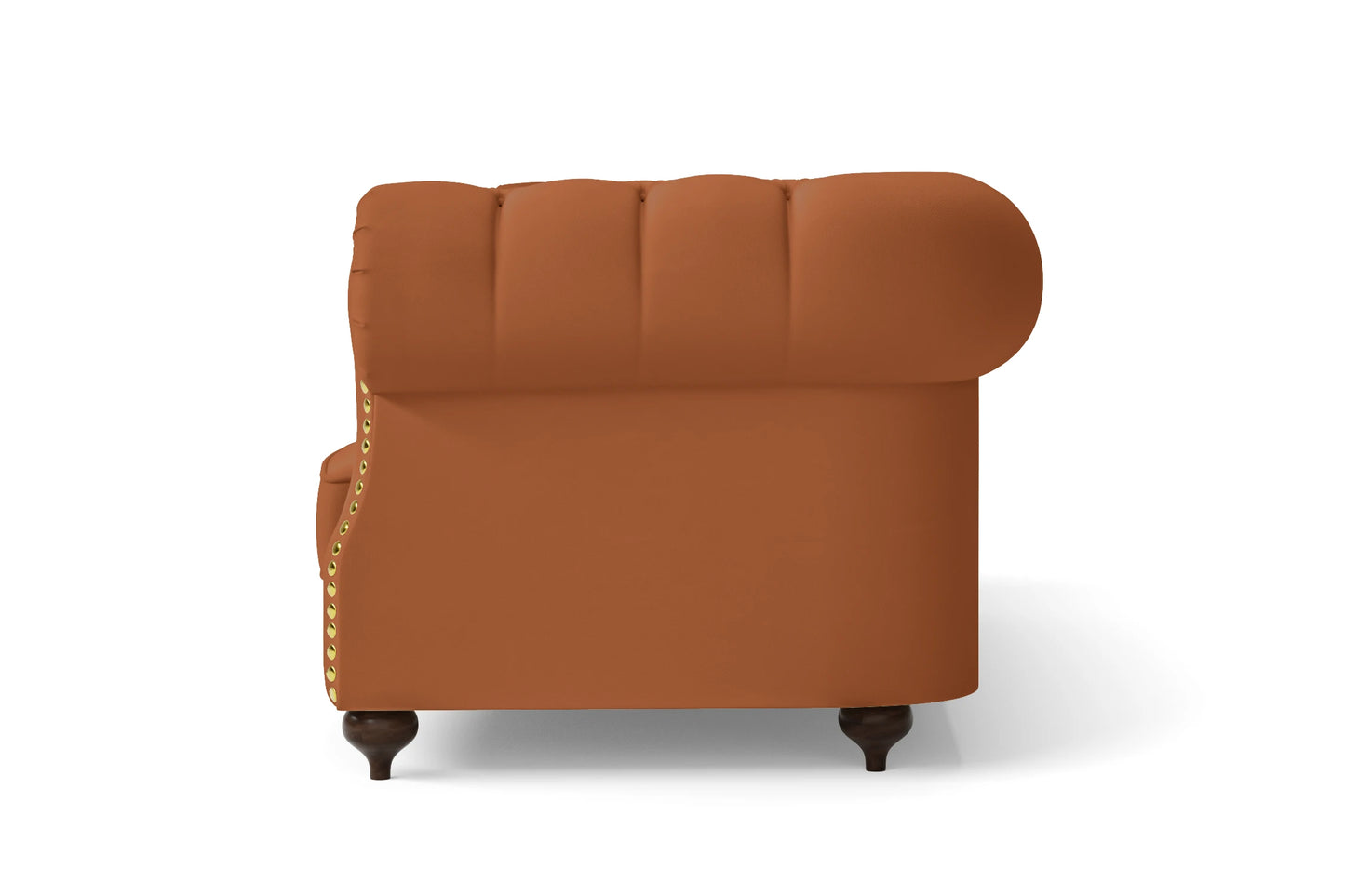 Bitonto 2 Seater Sofa Tan Brown Leather