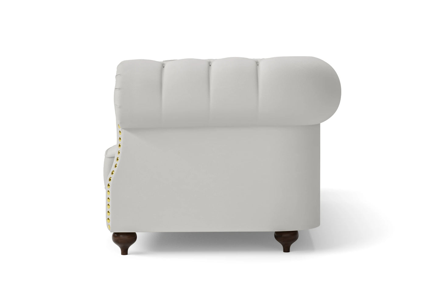 Bitonto 2 Seater Sofa White Leather