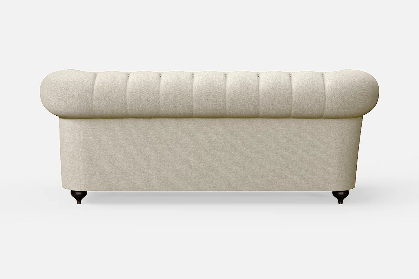 Bitonto 2 Seater Sofa Cream Linen Fabric