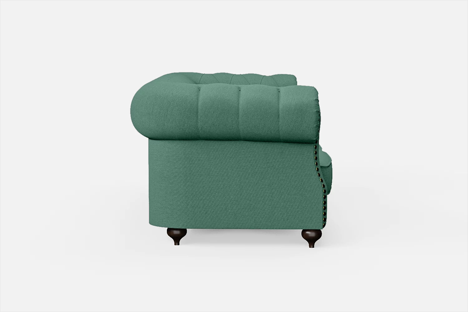 Bitonto 2 Seater Sofa Mint Green Linen Fabric