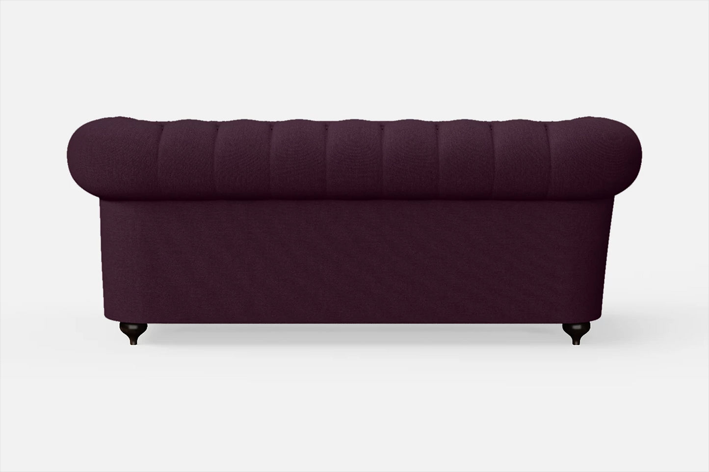 Bitonto 2 Seater Sofa Purple Linen Fabric