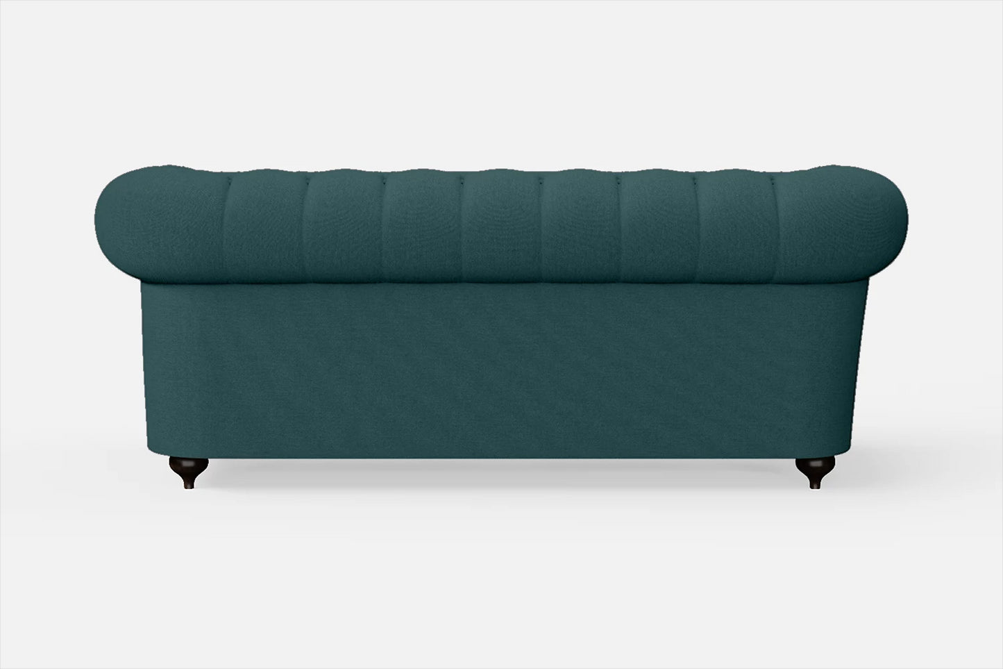 Bitonto 2 Seater Sofa Teal Linen Fabric