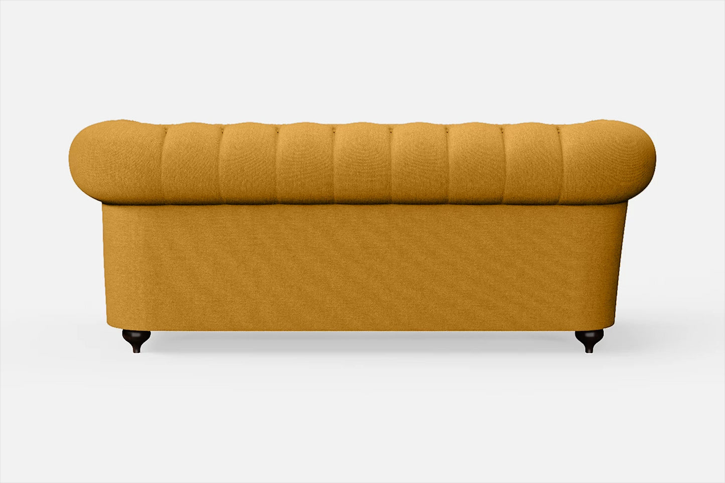 Bitonto 2 Seater Sofa Yellow Linen Fabric