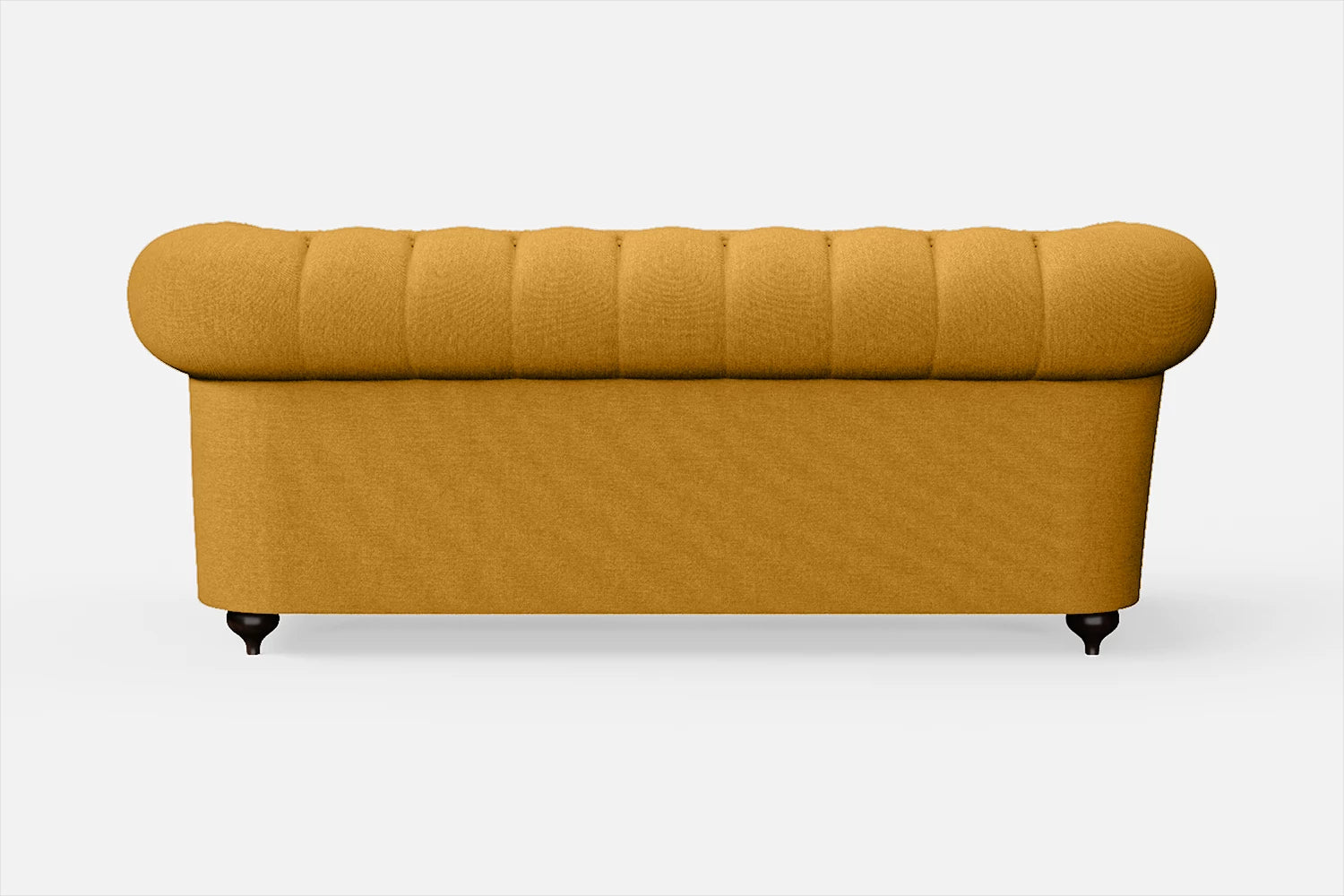 Bitonto 2 Seater Sofa Yellow Linen Fabric