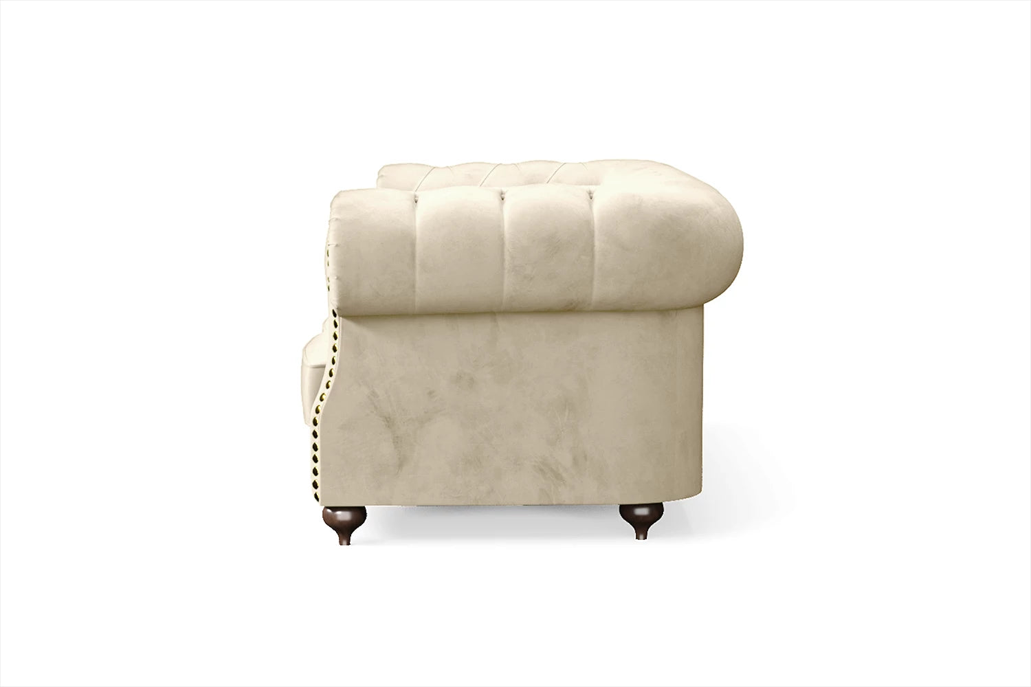 Bitonto 2 Seater Sofa Cream Velvet