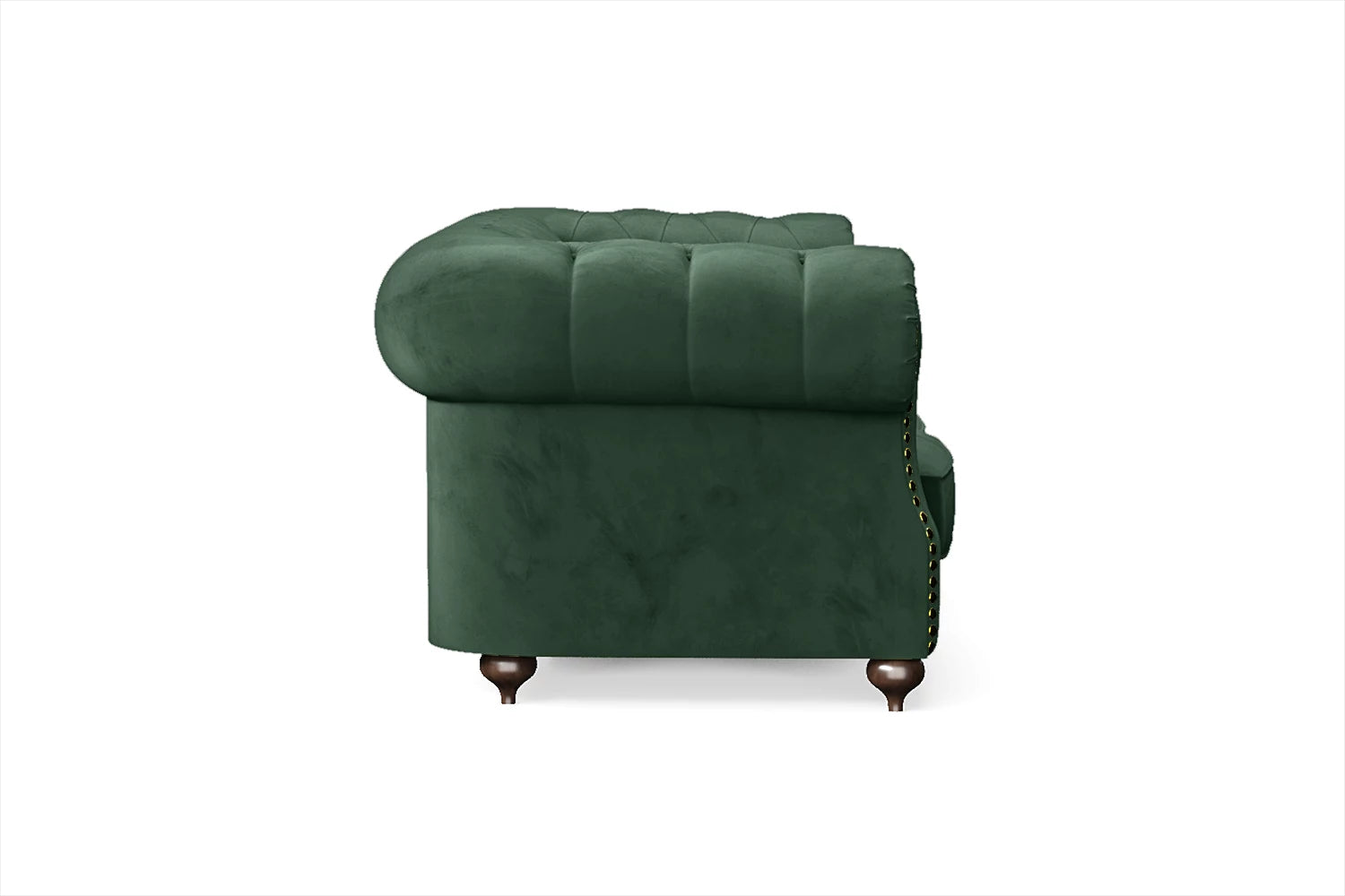 Bitonto 2 Seater Sofa Green Velvet