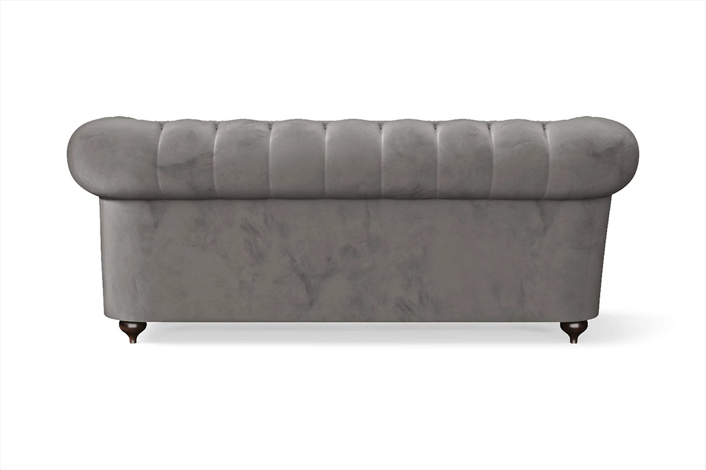 Bitonto 2 Seater Sofa Grey Velvet