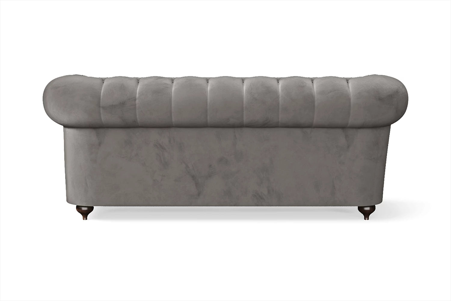 Bitonto 2 Seater Sofa Grey Velvet