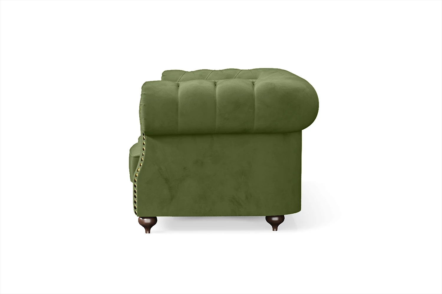 Bitonto 2 Seater Sofa Lime Velvet