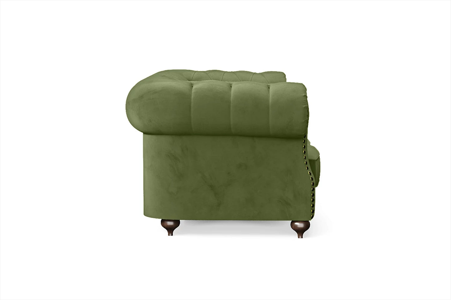 Bitonto 2 Seater Sofa Lime Velvet