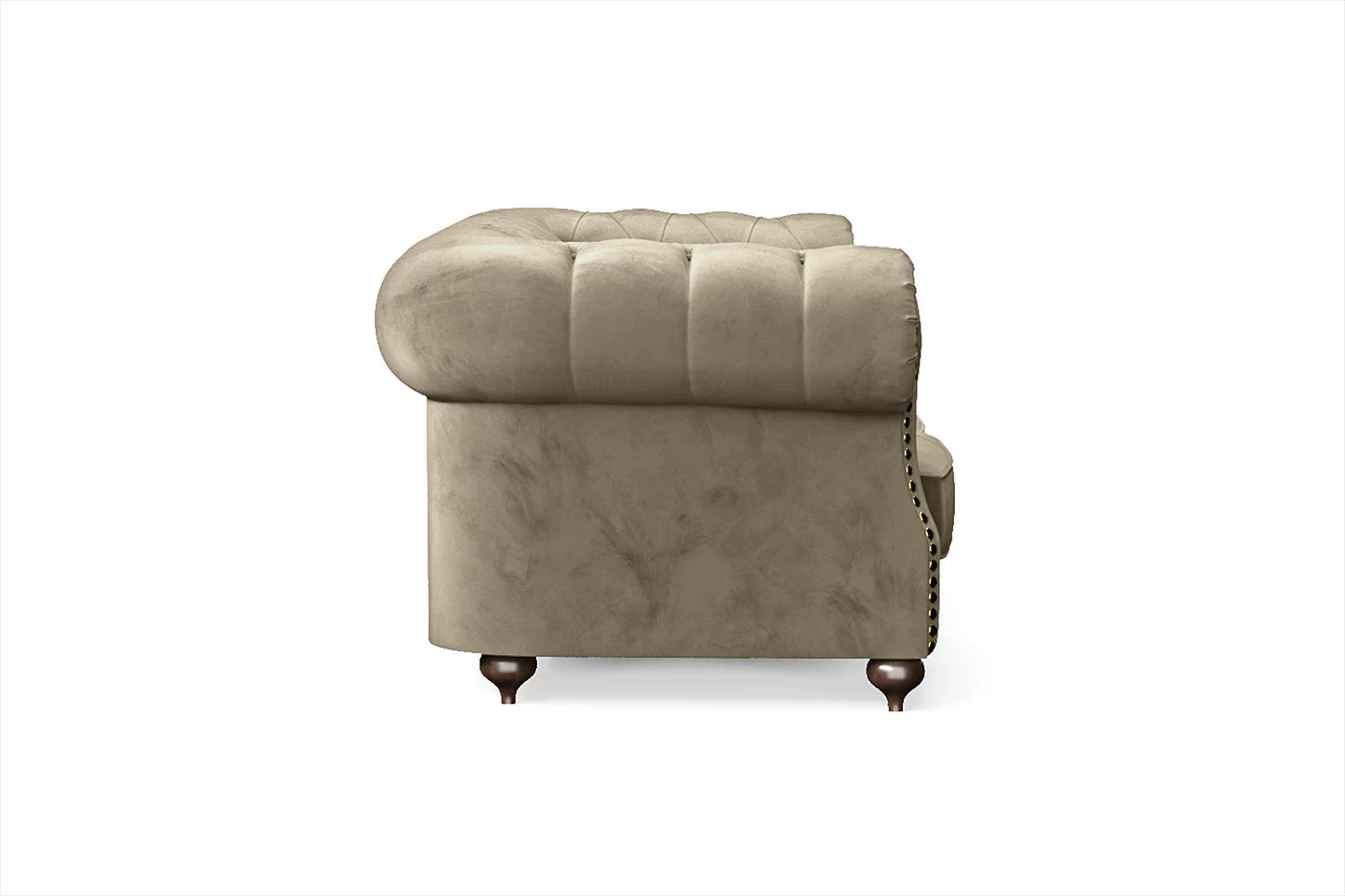 Bitonto 2 Seater Sofa Sand Velvet